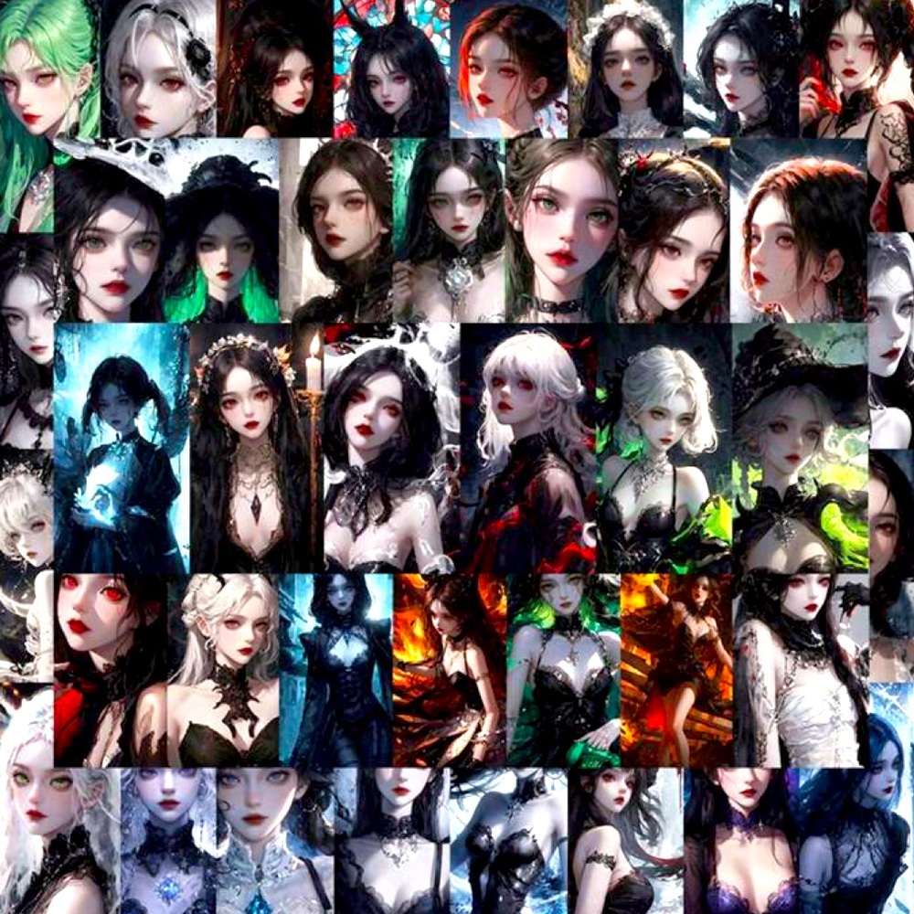 🀄️Gothic Manga Sticker Set🀄️